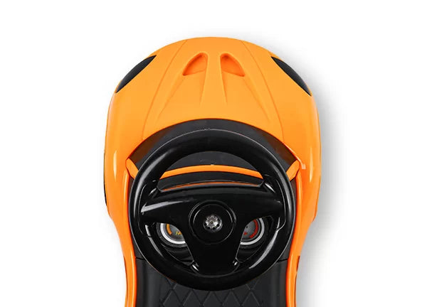 Cyclistan Mini McLaren – Manual Ride-On Car for Kids 2–5 | Music, Low Sitting, Walking Car, Baby Toy Gift