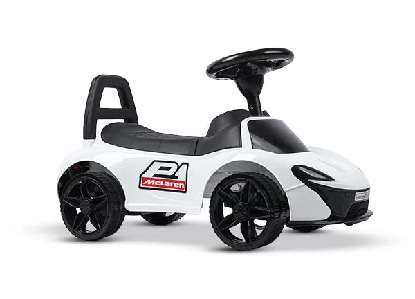 Cyclistan Mini McLaren – Manual Ride-On Car for Kids 2–5 | Music, Low Sitting, Walking Car, Baby Toy Gift
