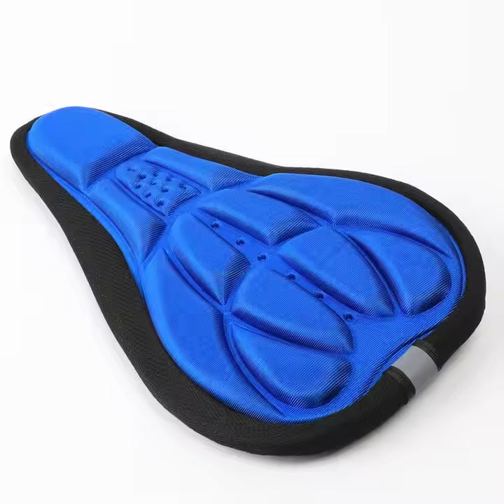 Cyclistan Extra Comfort Gel Bike Seat Cover β Thick Padded Saddle Cushion for MTB, Road & Exercise Bikes