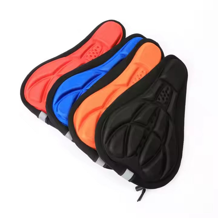 Cyclistan Extra Comfort Gel Bike Seat Cover β Thick Padded Saddle Cushion for MTB, Road & Exercise Bikes