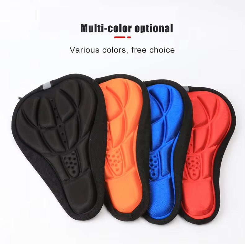 Cyclistan Extra Comfort Gel Bike Seat Cover β Thick Padded Saddle Cushion for MTB, Road & Exercise Bikes