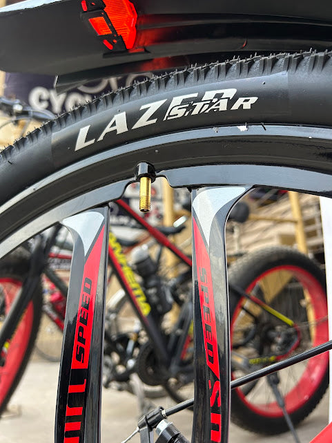 π΄ββοΈ LAZER STAR 26-Inch Foldable Mountain & Road Bike. Dual Suspension | 21-Speed Shimano Gears | Foldable | Alloy Rims | Disc Brakes