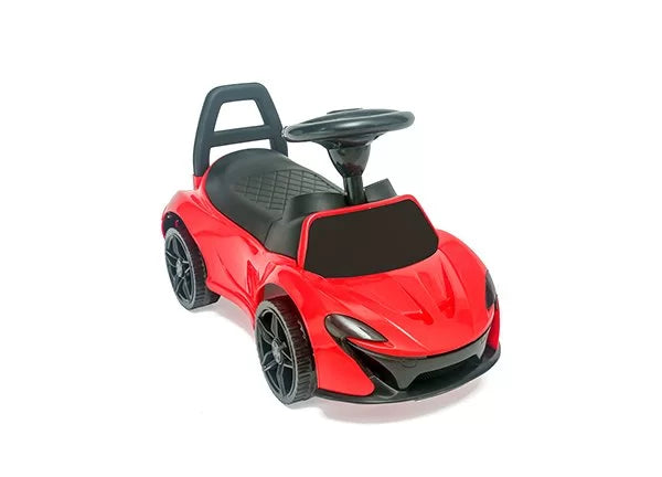 Cyclistan Mini McLaren – Manual Ride-On Car for Kids 2–5 | Music, Low Sitting, Walking Car, Baby Toy Gift