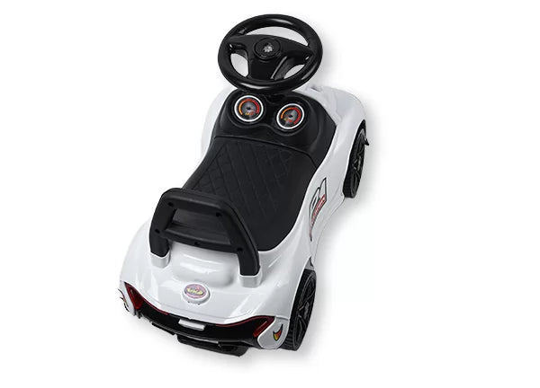 Cyclistan Mini McLaren – Manual Ride-On Car for Kids 2–5 | Music, Low Sitting, Walking Car, Baby Toy Gift