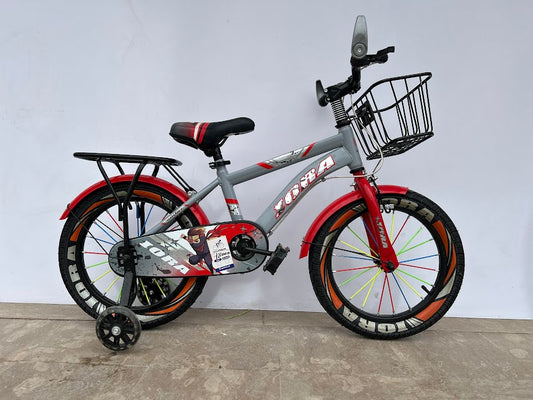 Cyclistan’s IORA 16” Kids Bicycle – Back Disc Brake, Carrier & Seat, Built-in Mudguards, Chain Cover & Basket