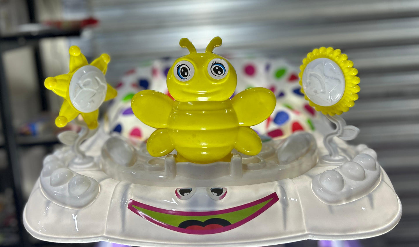 Cyclistan Nanha Dost – 10-Tire Adjustable Baby Walker with Music, Toys & Comfort Seat